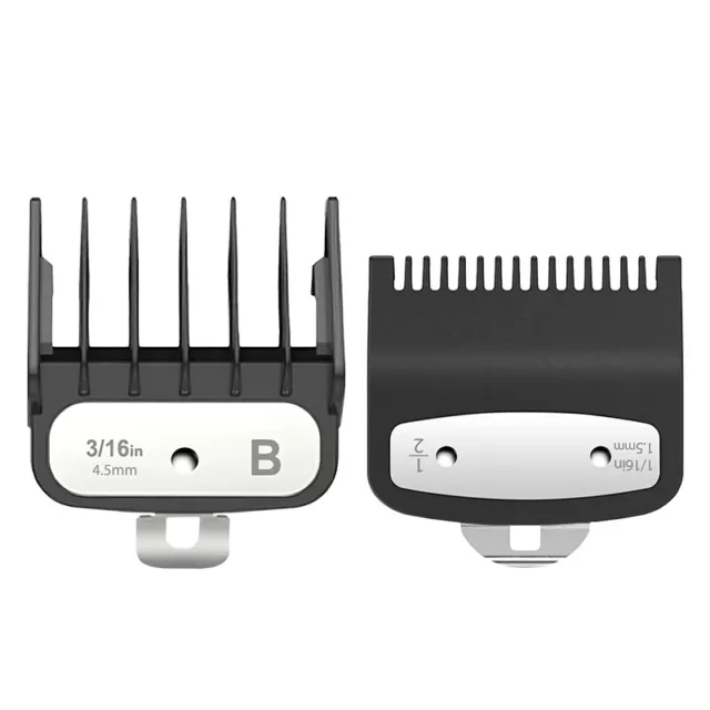 2X 1.5mm+4.5mm For WAHL Hair Clipper Limit Comb Guide Trimmer Guards Attachment