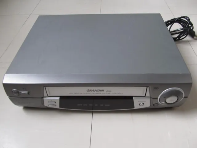 Magnétoscope VHS GRANDIN (LG) V2060 NTSC  6 TETES Hifi stéréo