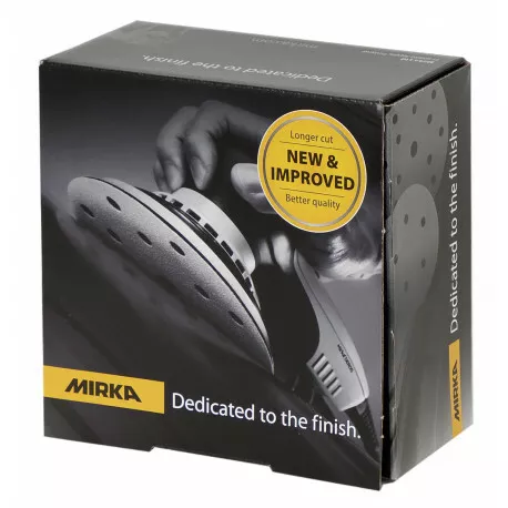Mirka Basecut Discs 150mm (6 inches) Sanding Discs 15H - P80-P500 (Box of 100)
