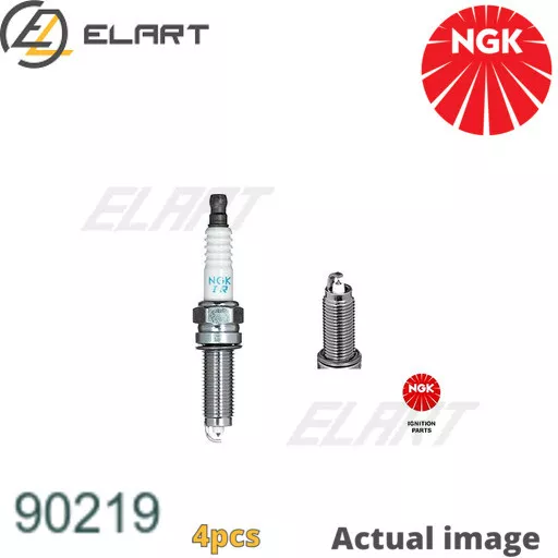 4X Spark Plug For Alfa Romeo Giulia 952 55273835 Stelvio 949 Ngk 0000050051491