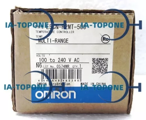 New In Box OMRON E5CN-R2MT-500 Temperature Controller 100-240V AC