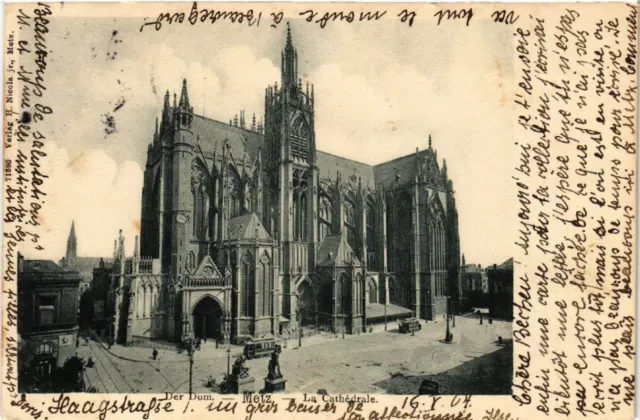 CPA AK Der Dom - METZ - La Cathédrale (455093)
