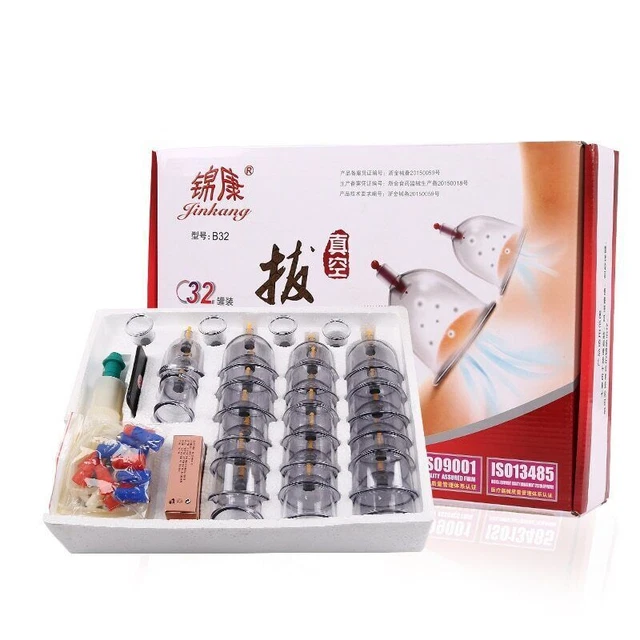 Kit de aspiradoras de 32 piezas para extraer un aparato de vacío terapia