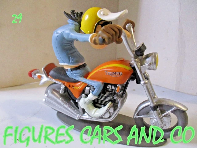 Modèle Réduit Moto Triumph Bonneville 1961 échelle 1/18 - Série Joe Bar Team N°2, Résine, Occasion Parfait état