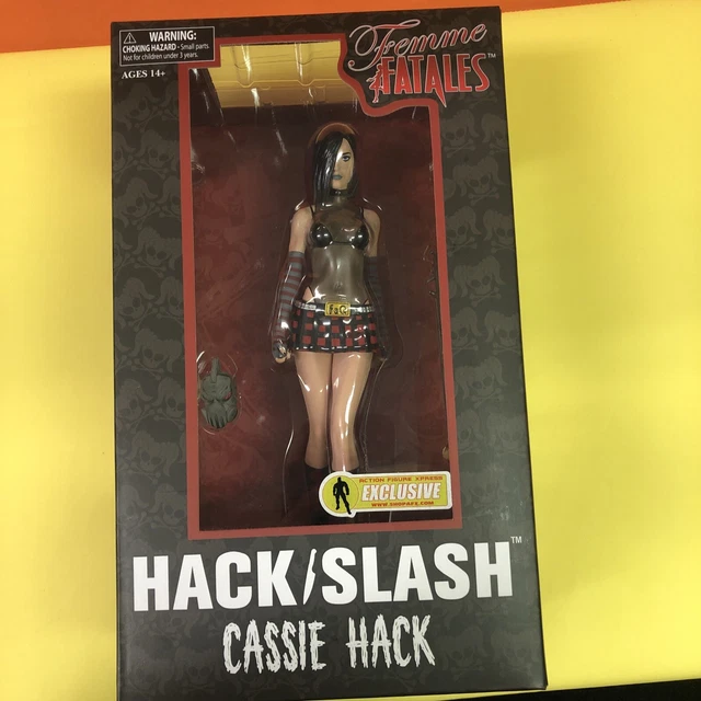 HACK/SLASH Cassie Hack Artist Proof Version AP/1000 Diamond Select NYCC HACK/SLASH Cassie Hack Artist Proof Version AP/1000 Diamond Select NYCC