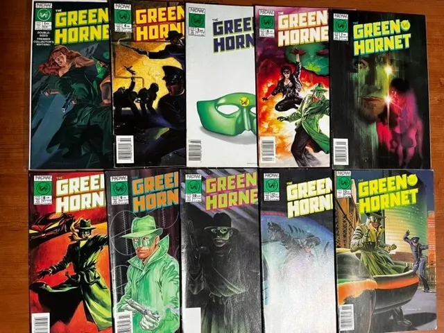 The Green Hornet (lot of 10), NOW Comics 1989 VF+