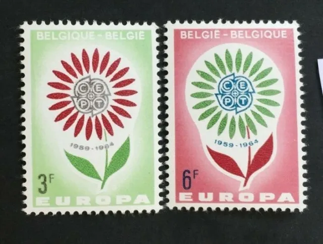 Briefmarken Belgien Europa Yvert Und Tellier N°1298 Und 1299 N MNH (Cyn37)
