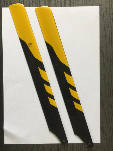 une paire de pale en fibre de verre pour hélicoptère de Trex 450 series