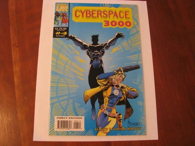 October 1993 "Cyberspace 3000 Flights In Virtual Reality" Vol. 1 No. 4 Marvel