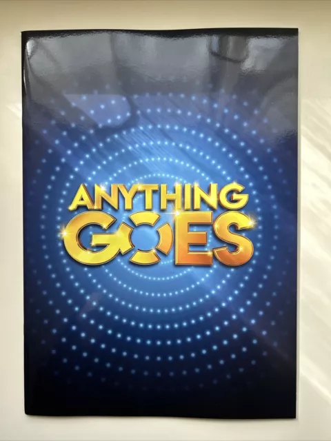 ANYTHING GOES The Musical Large Theatre Programme / brochure ROBERT LINDSAY