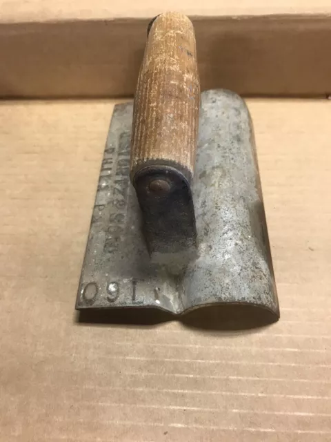 Vintage Concrete Groover/Edger Hand Tool J. Stortz & Son #160