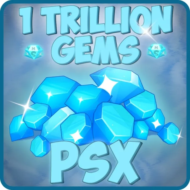 Pet Simulator X (Pet Sim X PSX) 25B - 1T Gems Diamonds, Fast Delivery, Cheap!