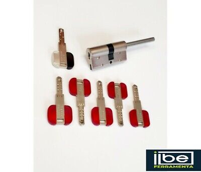 CISA Doppio cilindro con chiave e codolo rasabile RS3 5 chiavi Cisa art 0L3S7 