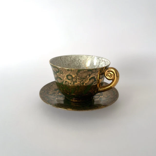 Rare Tasse Sans Anse Sèvres - Blanc - Tasse à Café Ancienne Collection