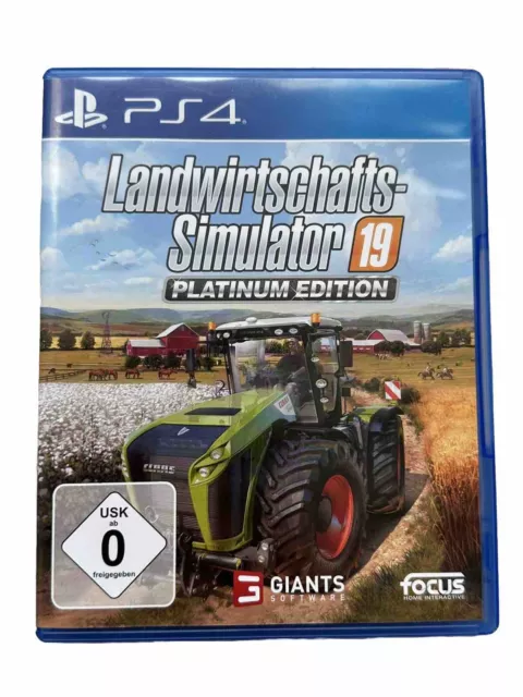 Landwirtschafts-Simulator 19 Platinum Edition PlayStation 4 / PS 4 - Sehr Gut ✅