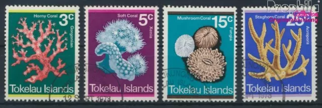 Briefmarken Tokelau 1973 Mi 30-33 (kompl.Ausg.) Jahrgang 1973 komplett ges(92941