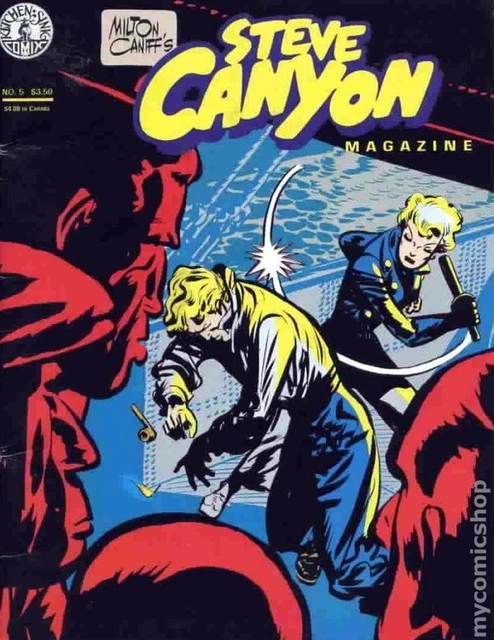 Steve Canyon TPB #5-1ST VG 1984 Stock Image Low Grade
