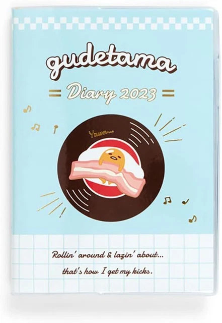 Sanrio Agenda 2023 Mensile Blocco Tipo Settimanale B6 Misura Gudetama Pl One