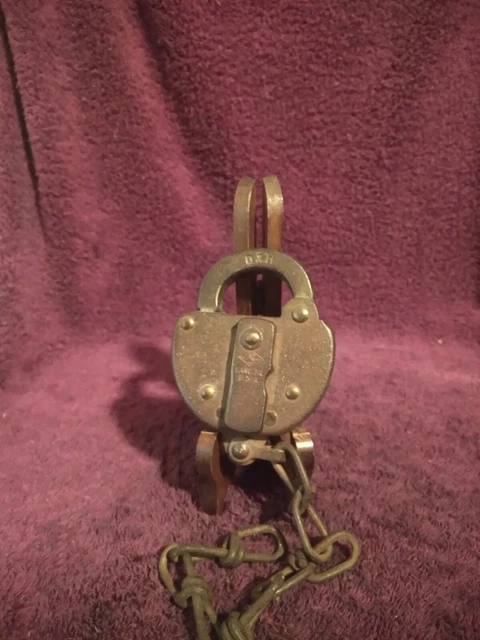 Delaware & Hudson Railway Railroad Lock
