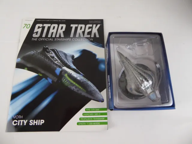 Eaglemoss Star Trek Starships Collection - #70 Voth City Ship