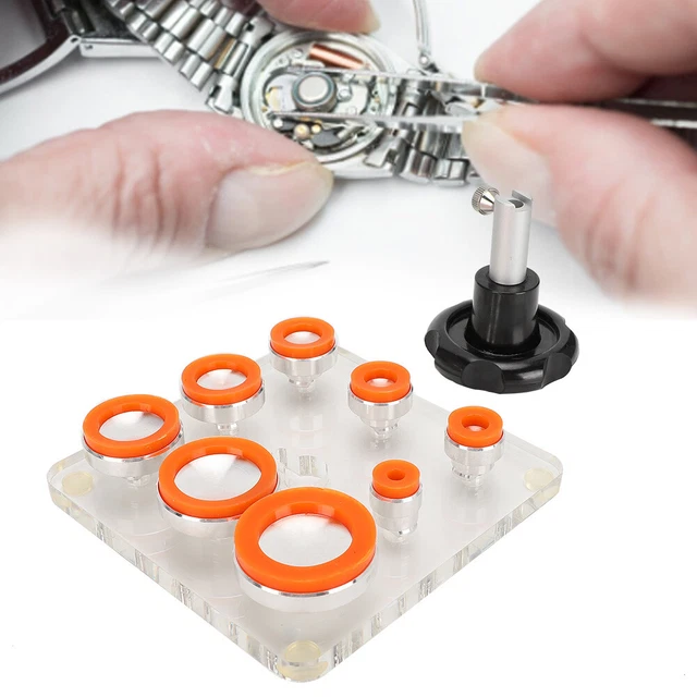 Orologio Sostituzione Batteria Strumento Cassa Apertura con 8 Die Orologio Custodia Posteriore Apri Mano