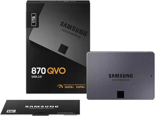 Samsung 870 QVO 2TB 2,5" SATA III SSD Interno
