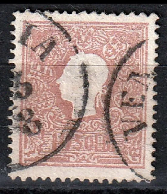 Italia ASI-1859 Lombardo Veneto 10 soldi bruno chiaro  2°tipo Sassone 31a