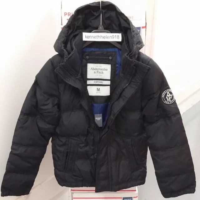 ABERCROMBIE FITCH Mens Kempshall Down Jacket Coat Size Medium