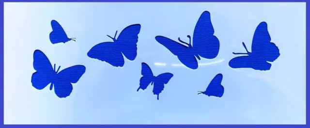 Flexible Stencil *BUTTERFLY SET* Card Making Butterflies- 8cm x 21cm - 190micron