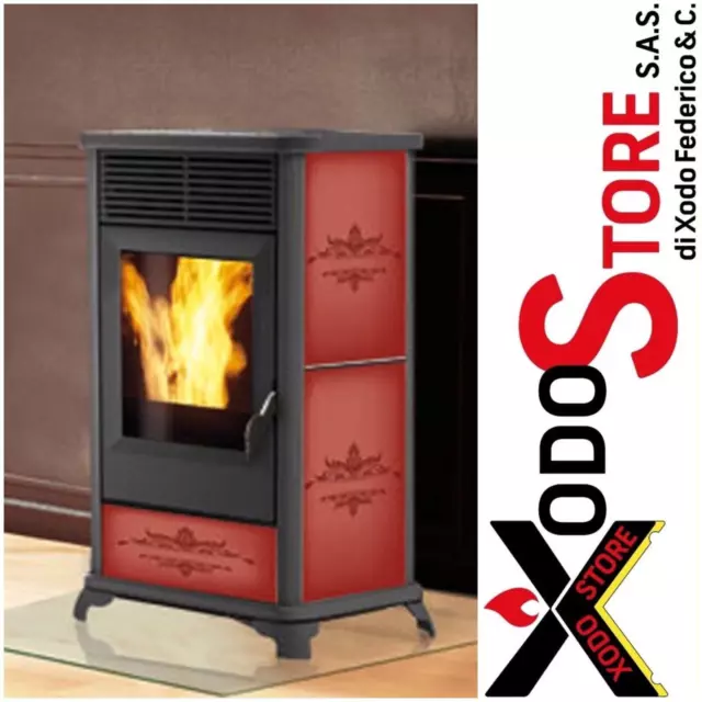 Stufa pellet 8,2 kW ITALIANA CAMINI CLASSICA 2 PLUS - invia mail per sconto