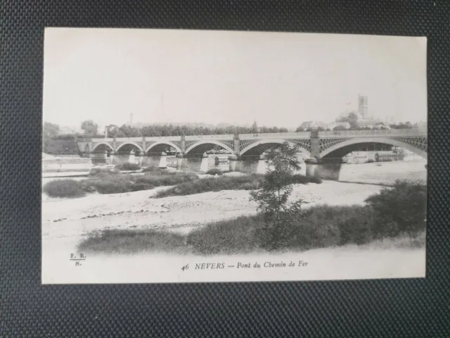 CPA 58 NEVERS - Pont du Chemin de Fer