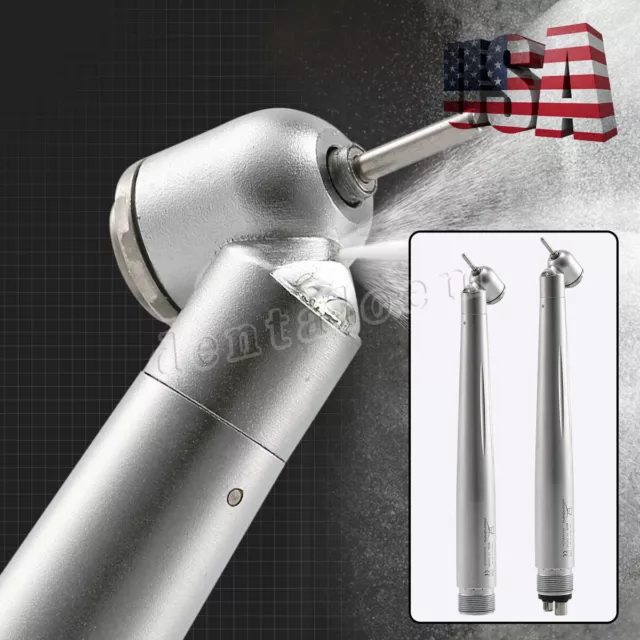 NSK Style Dental 45 Degree LED E-generator High Speed Surgical Handpiece 2/4HOLE