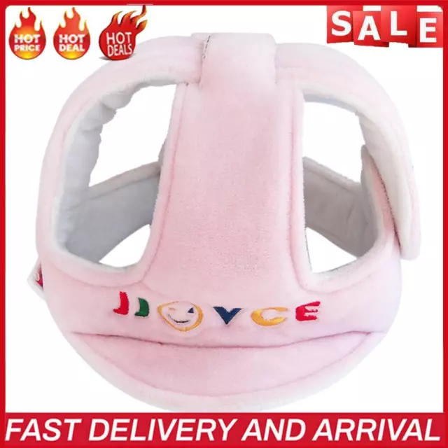Baby Safety Helmet Walking Anti-fall Hat Cotton for Kids Children (Pink)
