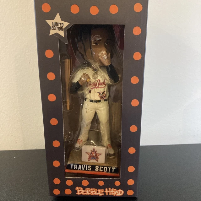TRAVIS SCOTT CACTUS Jack 2025 HBCU Classic Bobblehead. W/ Astros
