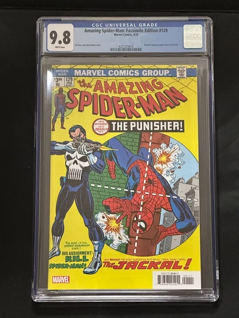 The Amazing Spider-Man #129 Facsimile Edition Marvel Comics 2023 CGC 9.8 WP