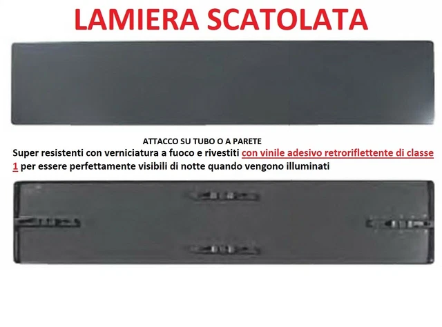 Segnale Di Indicazione Personalizzato 300x200 Mm – Pannello In Alluminio 3 Mm Per Esterni – Made In Germany - 2