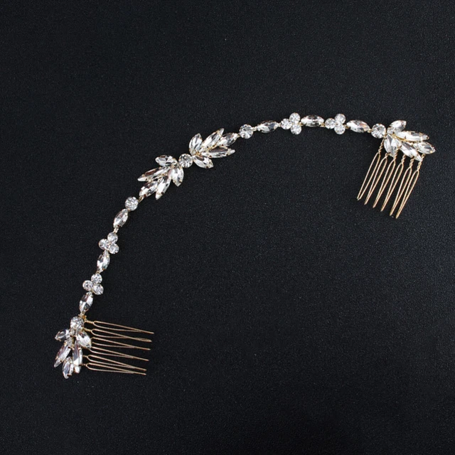 Fascia da sposa copricapo matrimonio sposa fiori europei americani