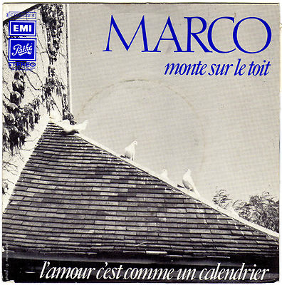 Eric ESTEVE Disque Vinyle 45T 7" SP LA FILLE DU CALENDRIER SEXY EPIC 3230 