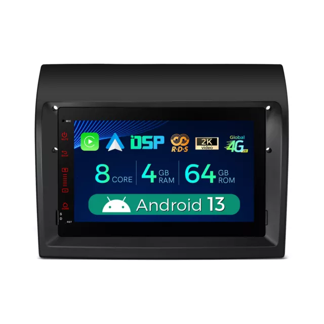 XTRONS 7" Android 13 Autoradio 4GB+64GB GPS DAB+ für Fiat Ducato CITROEN JUMPER