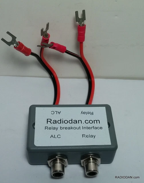 YAESU FL2100B AMPLIFIER keying relay interface breakout ALC FL2000