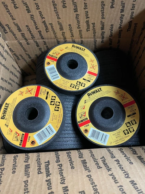 Lot of 84 Dewalt 4 1/2" Grinding Wheels New