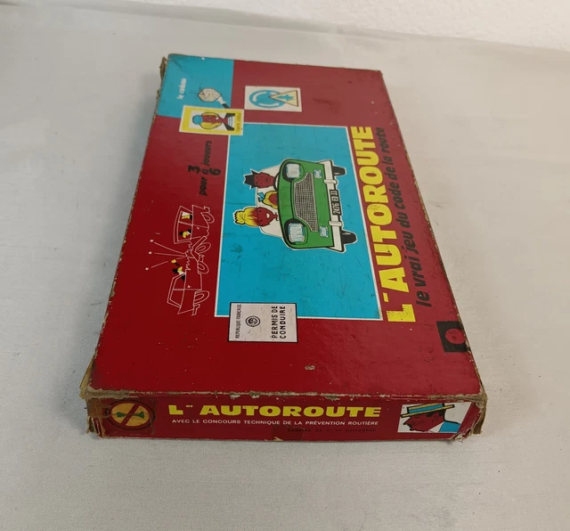Ancien Jeu De Société. L'autoroute. médaille D'argent ... - eBay