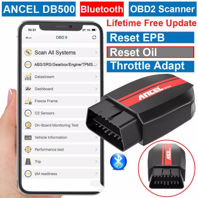 2024 Bluetooth KFZ OBD2 Diagnosegerät für VW ALLE SYSTEM Fehlerausleseger ANCEL