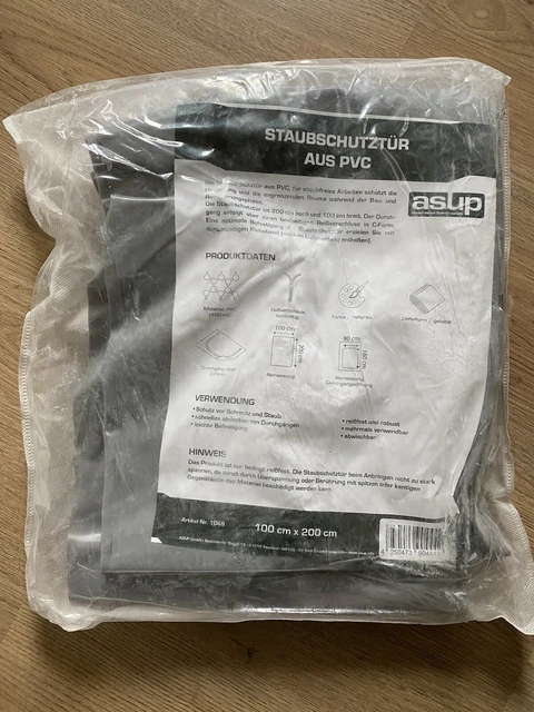 Asup Staubschutztür 100x200 cm PVC