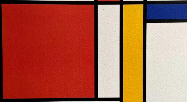 Piet Mondrian Lithographie 180ex- (El Lissitzky Kurt Schwitters Pablo Picasso) 3