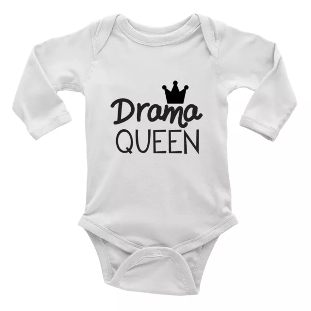Gilet Drama Queen a maniche lunghe bambino grow body ragazzi ragazze