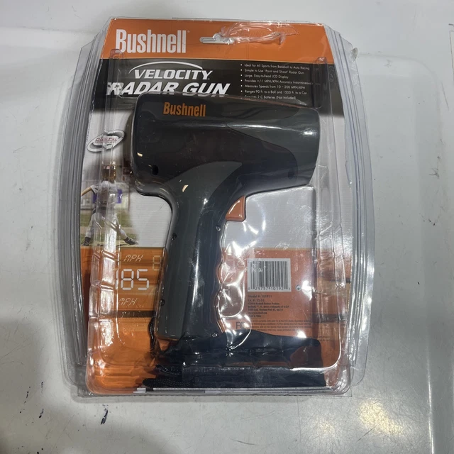Pistolet radar de vitesse Bushnell Velocity avec étui rigide - Noir