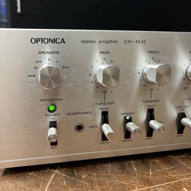 アンプ SAHRP OPTONICA sm-1200 Yahoo!オークション -「optonica sm-」の落札相場・落札価格