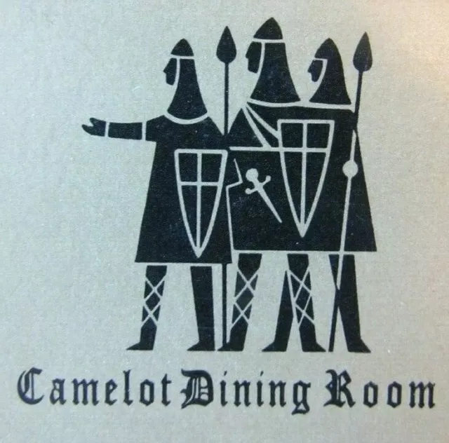 Knight On Matchbook Matchcover: Camelot Restaurant (Tampa, Florida) -E13