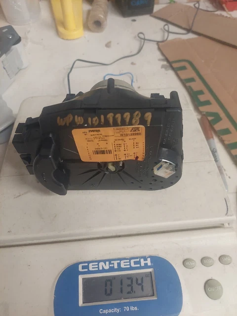 Genuine OEM. Whirlpool  Washer Timer WPW10199989. G3.